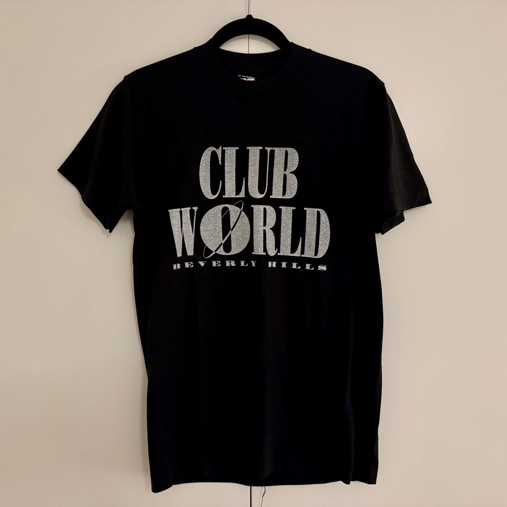 Vintage “Club World Beverly Hills” T-shirt